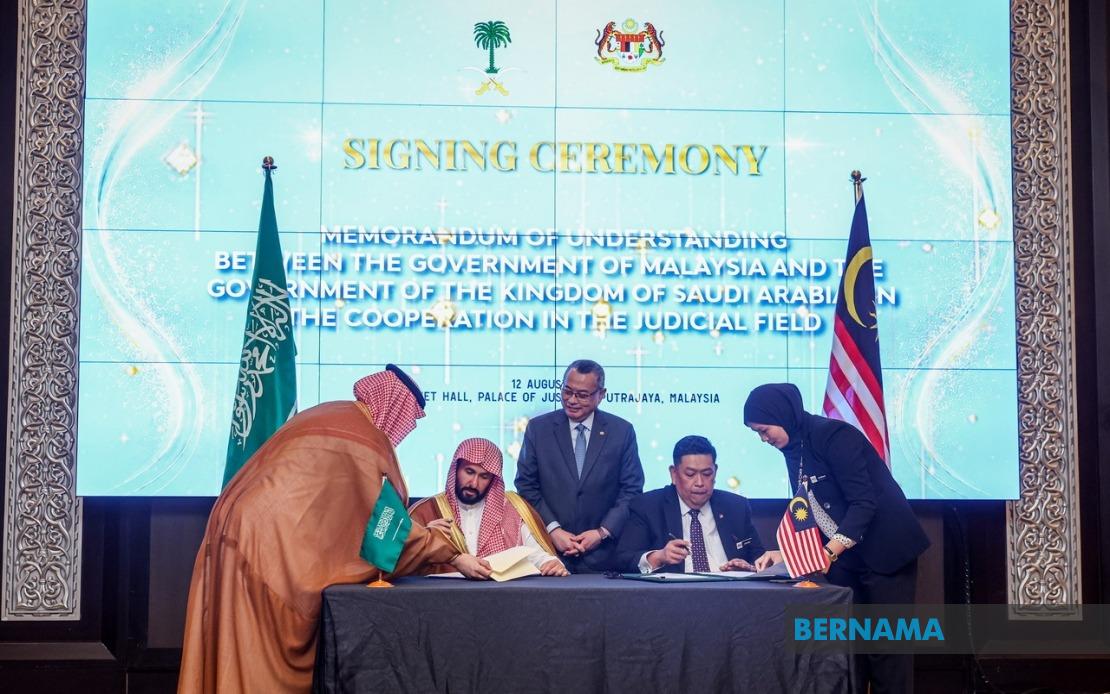 Malaysia and Saudi Arabia Strengthen Judicial Ties Through Landmark Cooperation Agreement