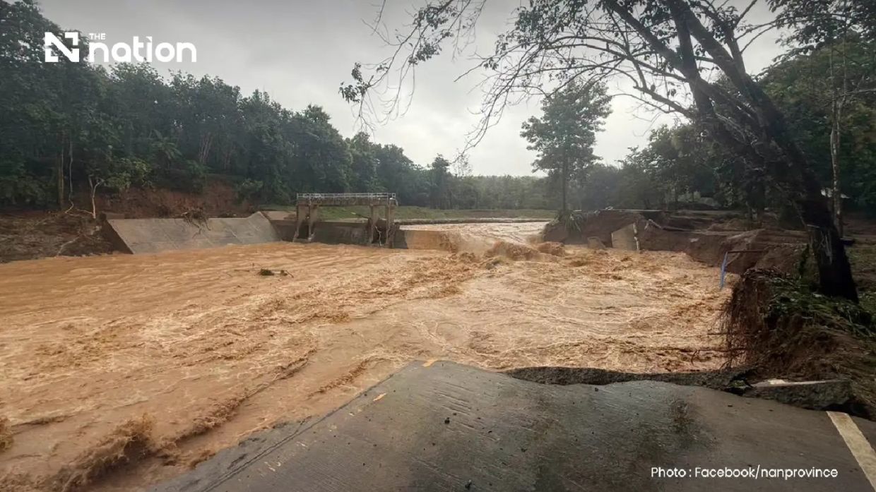 Flash floods devastate northern Thailand as heavy downpours trigger widespread damage