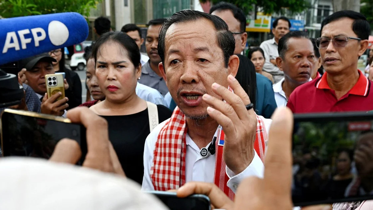 Cambodia's Supreme Court Maintains Election Ban on Opposition Leader Rong Chhun