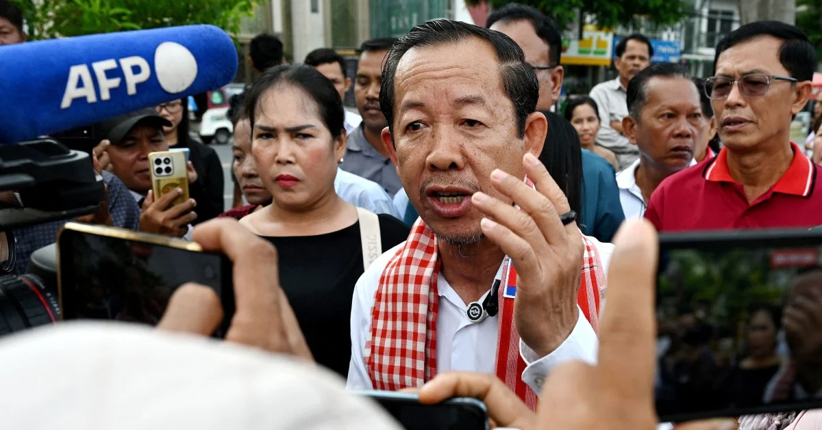 Cambodia's Supreme Court Maintains Election Ban on Opposition Leader Rong Chhun