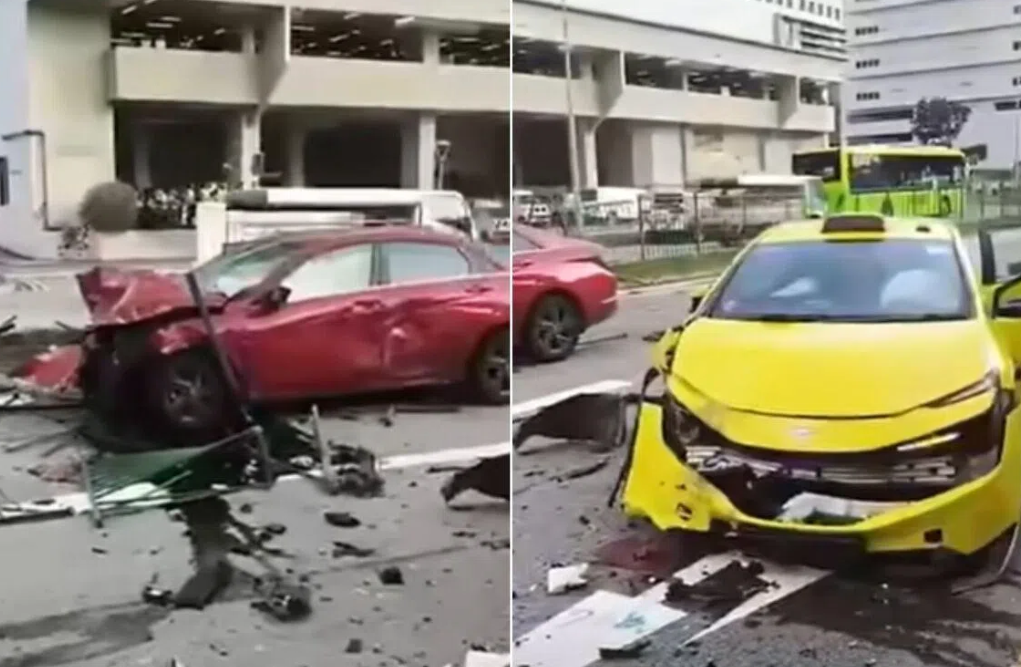 Singapore Driver Charged with Drug-Driving After Kallang Crash Injures Taxi Occupants