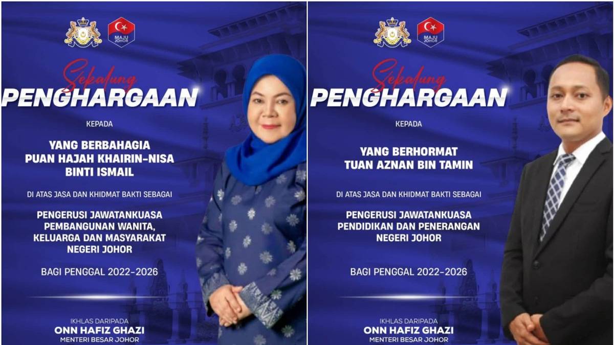 Onn Hafiz Acknowledges Former Exco Members' Service as Johor Cabinet Undergoes Reshuffle