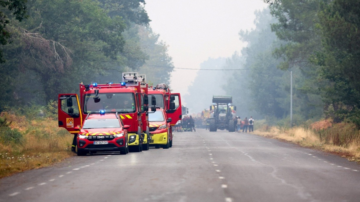 European Wildfires Show Signs of Easing as Another Heat Wave Threatens France and Spain