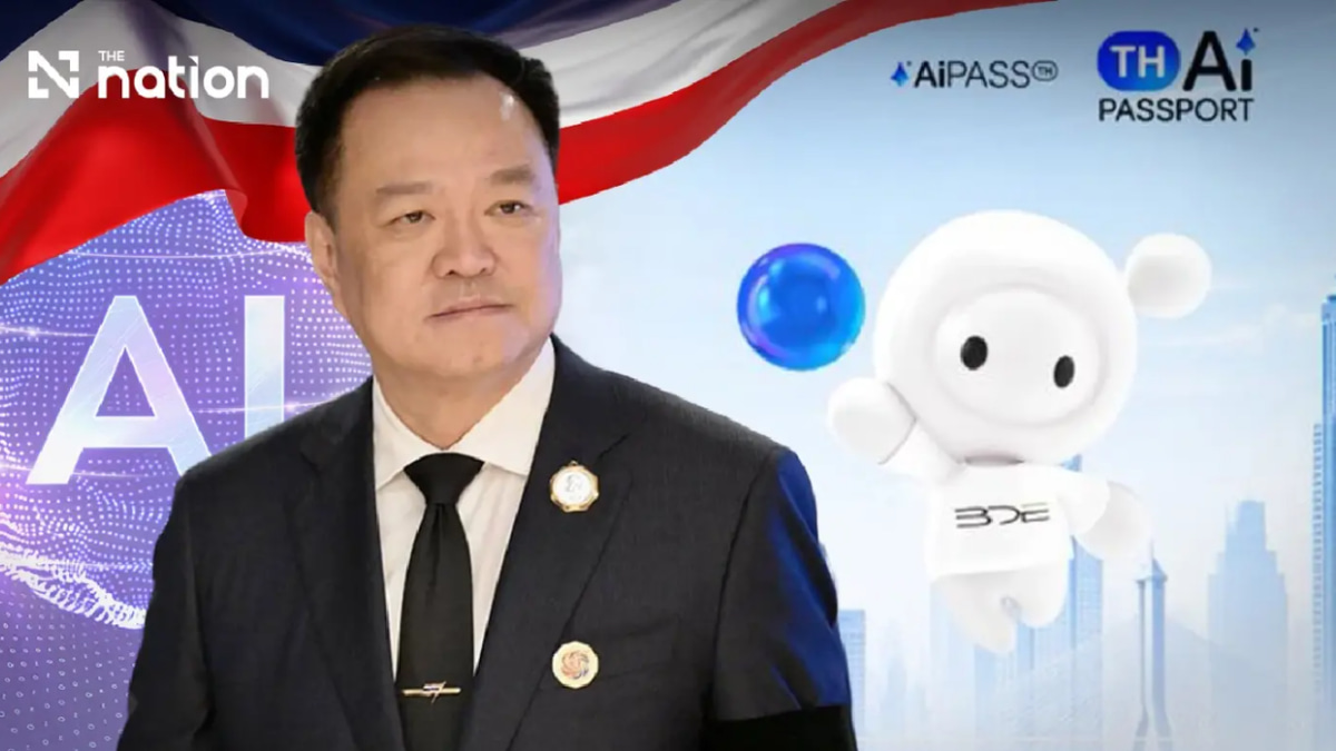 Thailand's AI push hits five million target as PM Anutin defends TH-AI Passport amid questions