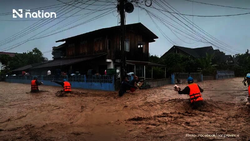 Thailand Declares Disaster Zone in Nan as Northern Floods Worsen