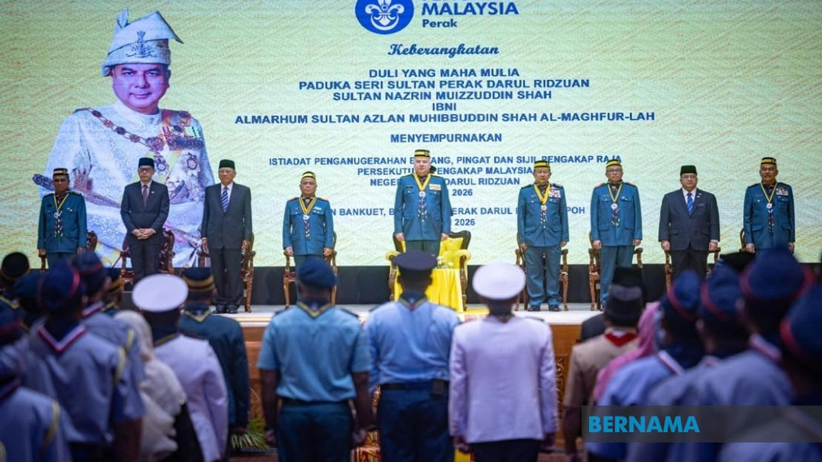 Sultan Nazrin Presides Over Perak Scouts' Awards Ceremony as Organisation Charts Modernisation Course